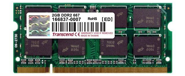 200-contact SO-DIMM for DDR2 SDRAM